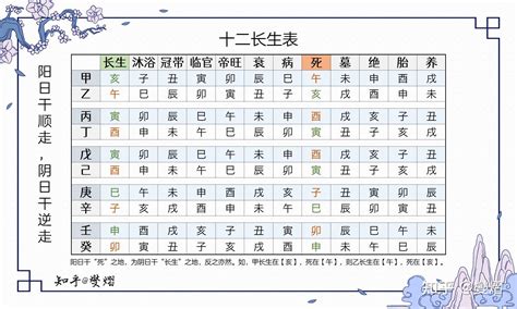 地支十二长生